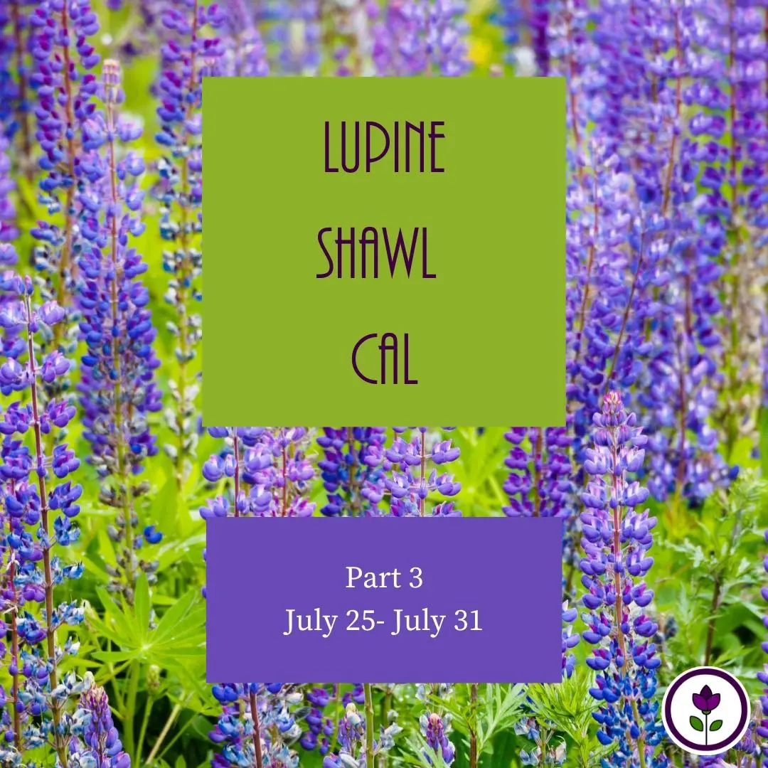 Lupine Shawl CAL – Part 3