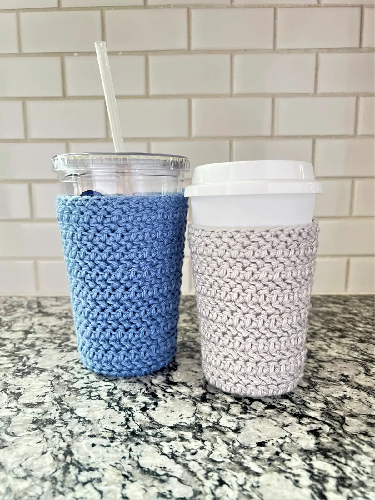 Marshmallow Cup Cozy – Free Crochet Pattern