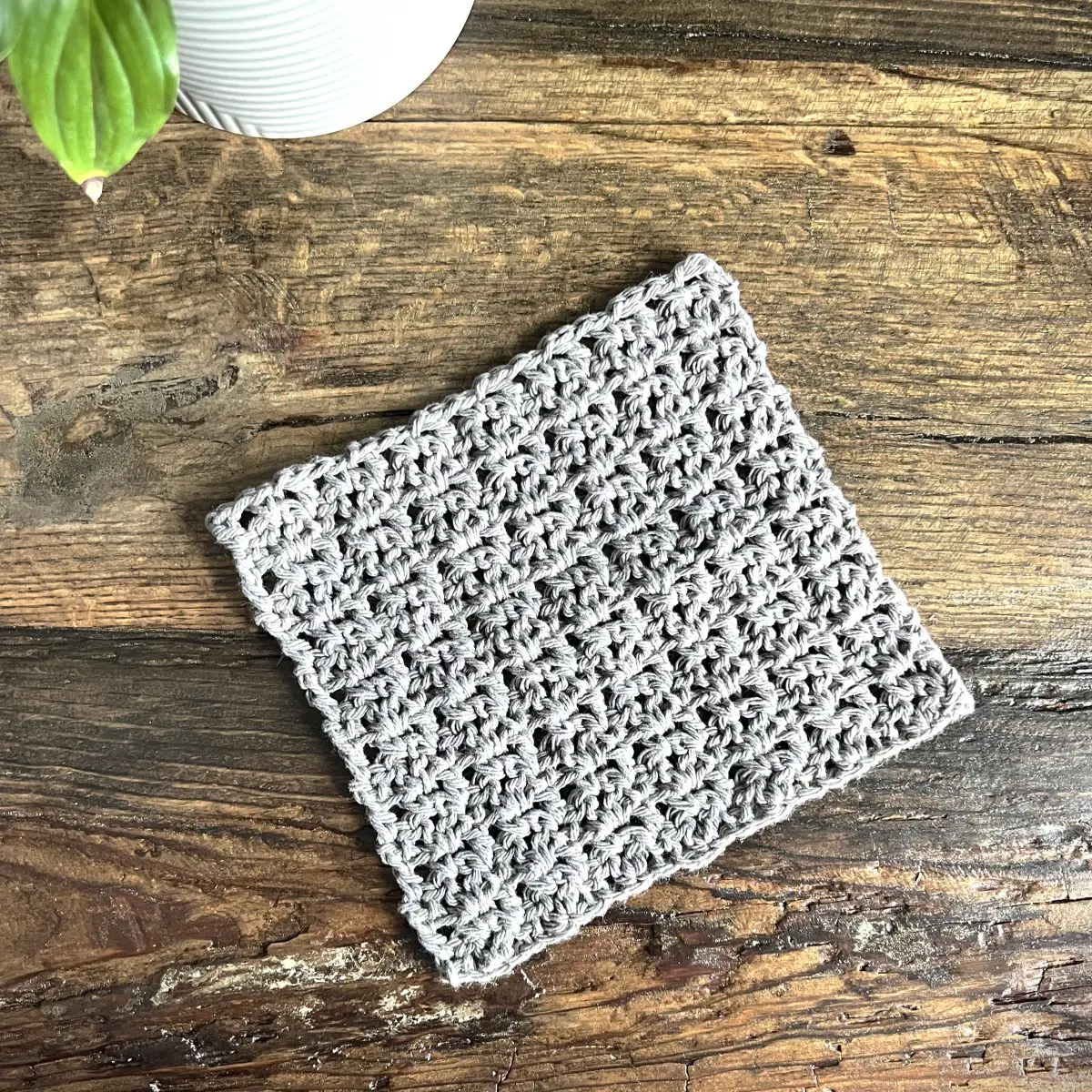 Aspen Washcloth – Free Crochet Washcloth Pattern