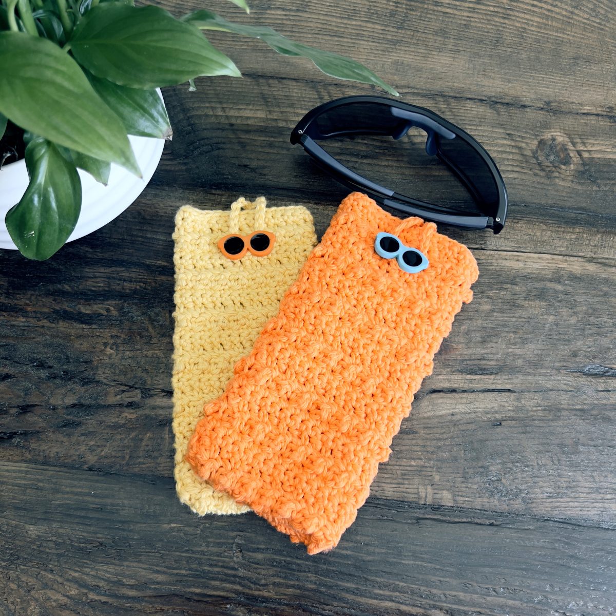 Sun And Shade Sunglasses Case – Free Crochet Pattern